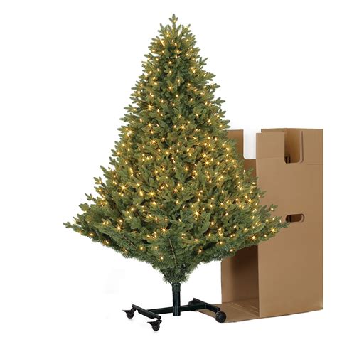 how much are prelit fake trees discounted in january